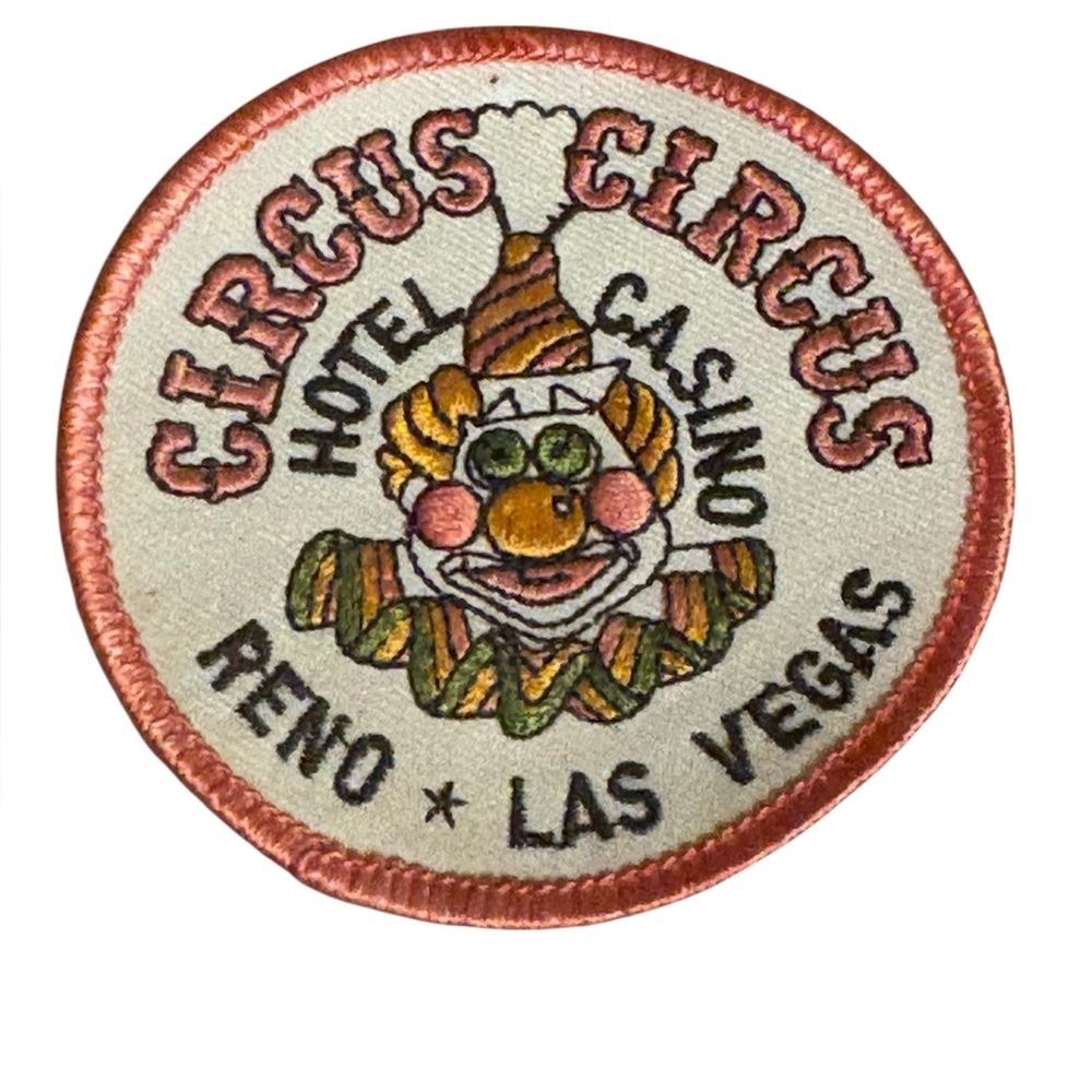 Circus Circus Hotel Casino Reno Las Vegas Embroidered Patch